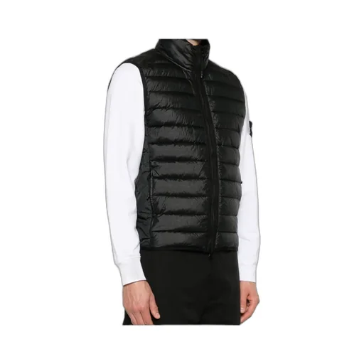 Stone Island Compass Patch High Neck Padded Gilet