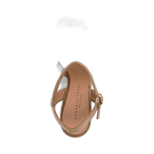 Round Toe High Heel Sandals