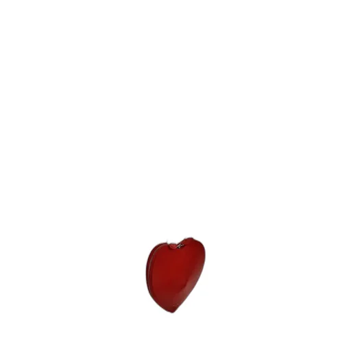 Heart-Shaped Satchel Bag