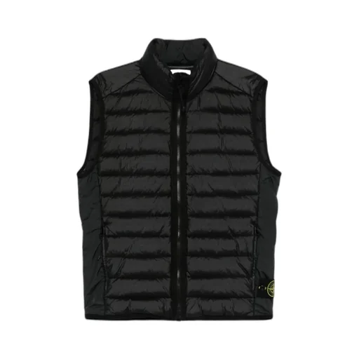 Stone Island Compass Patch High Neck Padded Gilet