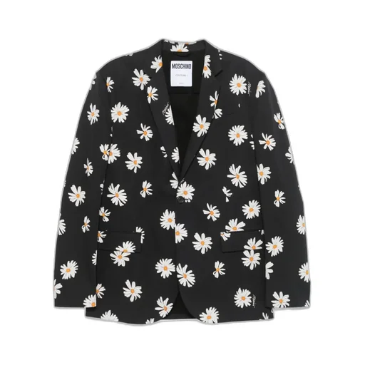 Floral-Print Blazer