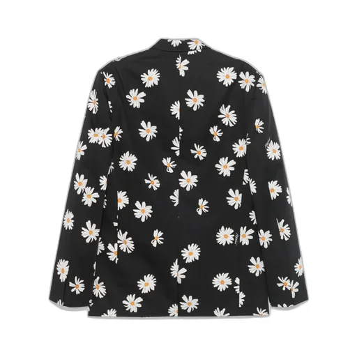 Floral-Print Blazer