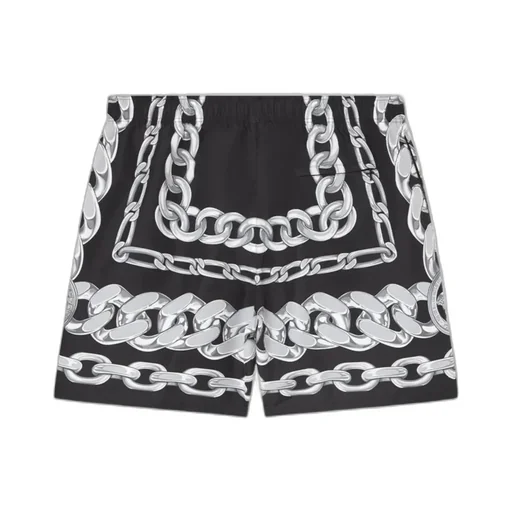 Versace Medusa Chains Printed Swim Shorts