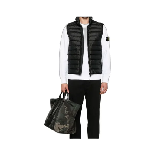 Stone Island Compass Patch High Neck Padded Gilet