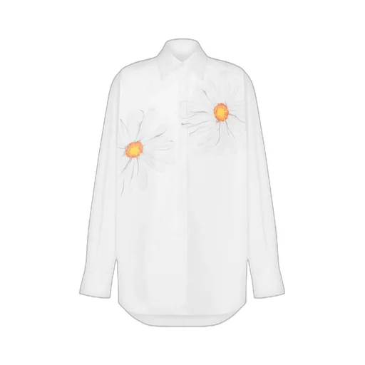 Moschino Floral Printed Poplin Shirt