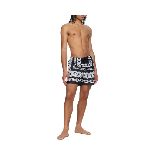 Versace Medusa Chains Printed Swim Shorts