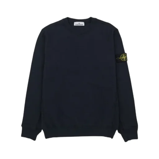 Stone Island Compass Patch Crewneck Sweatshirt