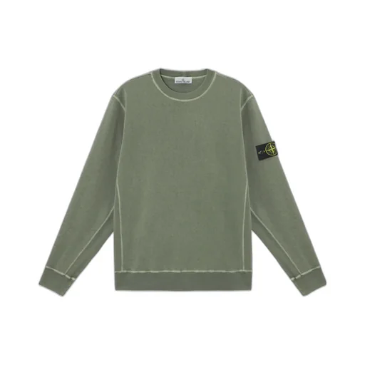 Stone Island Compass-Badge Crewneck Sweatshirt