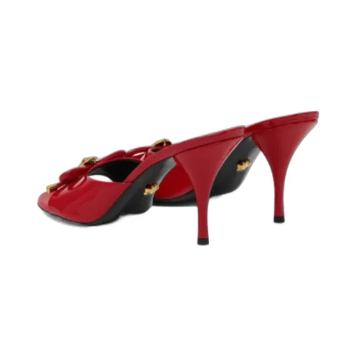 Versace Medusa Bow-Detailed Open-Toe Mules