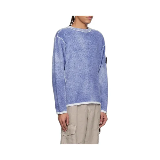 Stone Island Logo Patch Crewneck Jumper