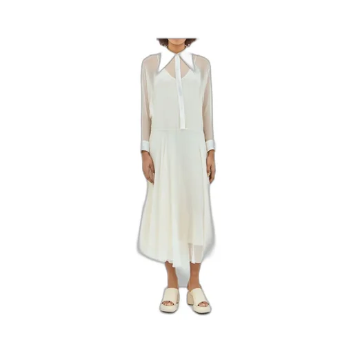 Chloé Long-Sleeved Midi Dress