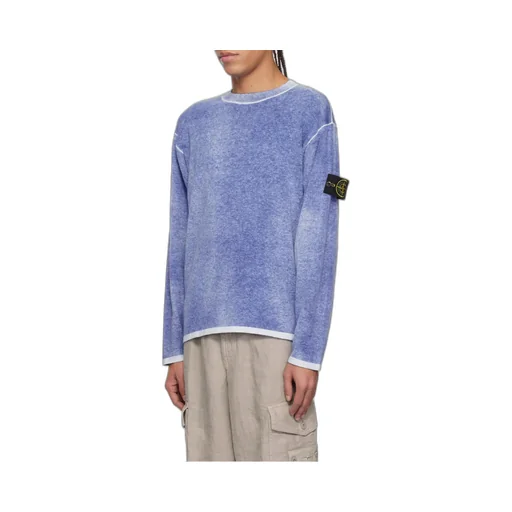 Stone Island Logo Patch Crewneck Jumper