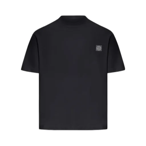 Stone Island Logo Patch Short-Sleeved T-Shirt