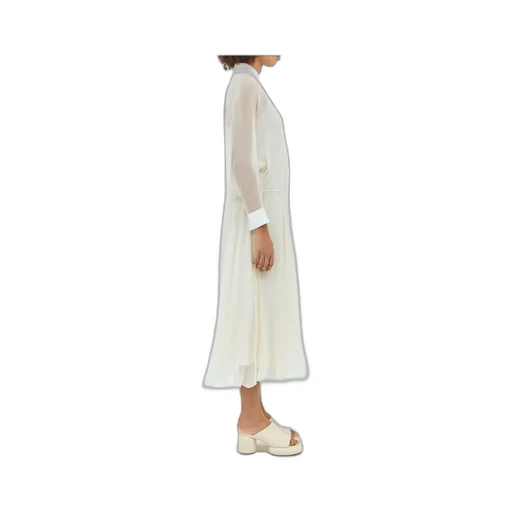 Chloé Long-Sleeved Midi Dress