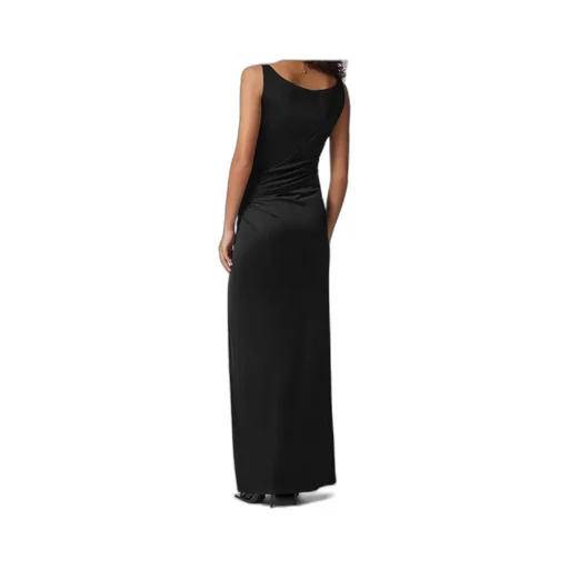 Versace Sleeveless Safety Pin Detailed Dress