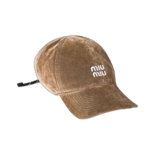 Miu Miu Logo-Embroidered Baseball Cap