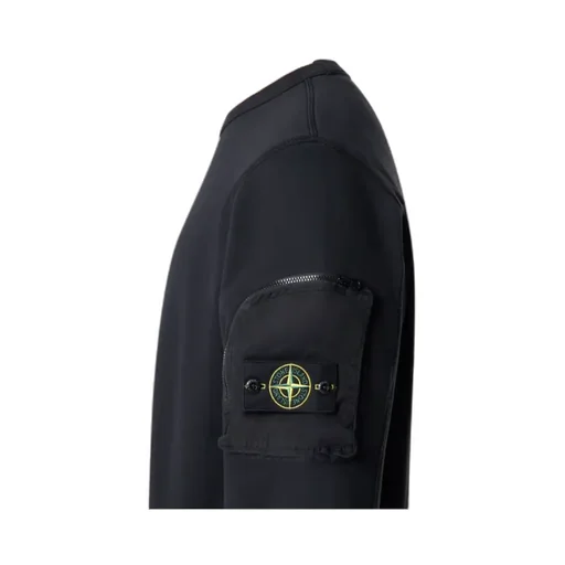 Stone Island Compass Patch Crewneck Sweatshirt