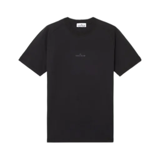 Stone Island Compass-Printed Crewneck T-Shirt