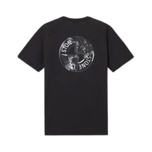 Stone Island Compass-Printed Crewneck T-Shirt