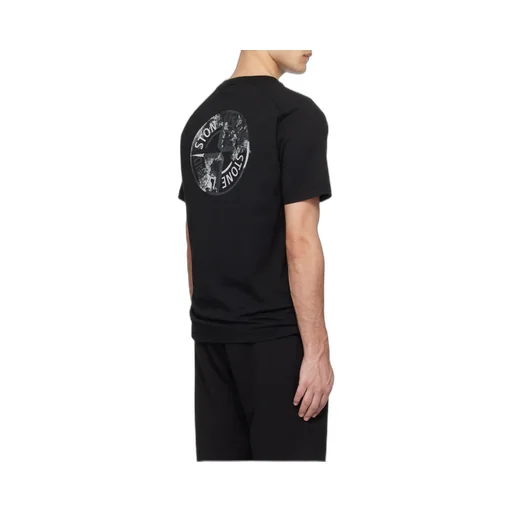 Stone Island Compass-Printed Crewneck T-Shirt