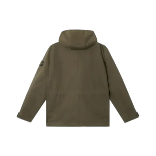 Stone Island Compass Patch Hooded Jacket