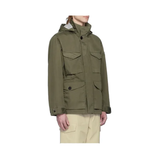 Stone Island Compass Patch Hooded Jacket
