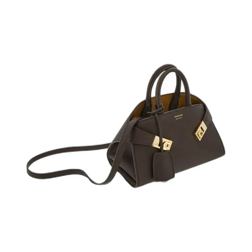 Ferragamo Mini Hug Top Handle Bag