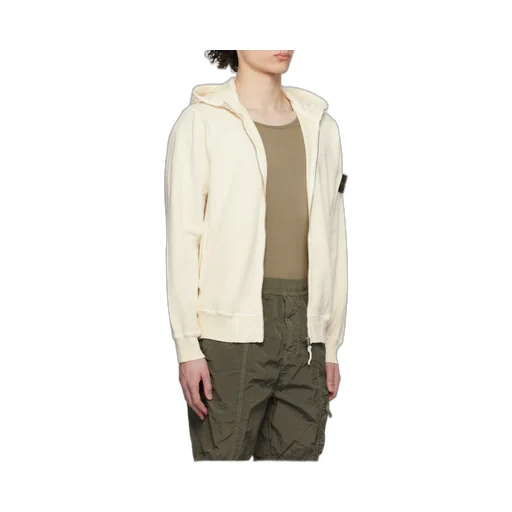 Stone Island Zip-Up Hooded Jacket