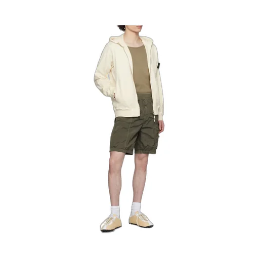 Stone Island Zip-Up Hooded Jacket