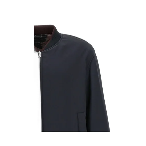 Dries Van Noten Zip-Up Reversible Bomber Jacket