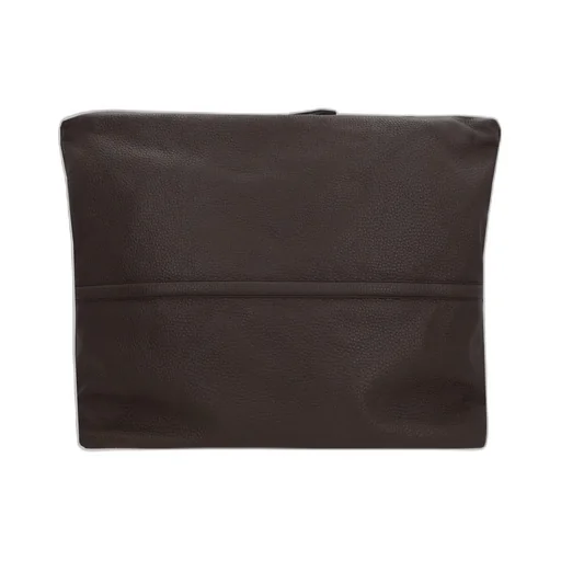 Holdall Shoulder Bag In Grainy Leather