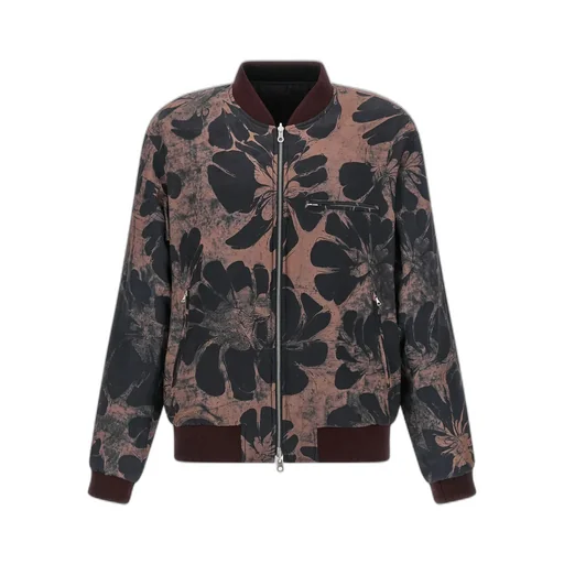 Dries Van Noten Zip-Up Reversible Bomber Jacket