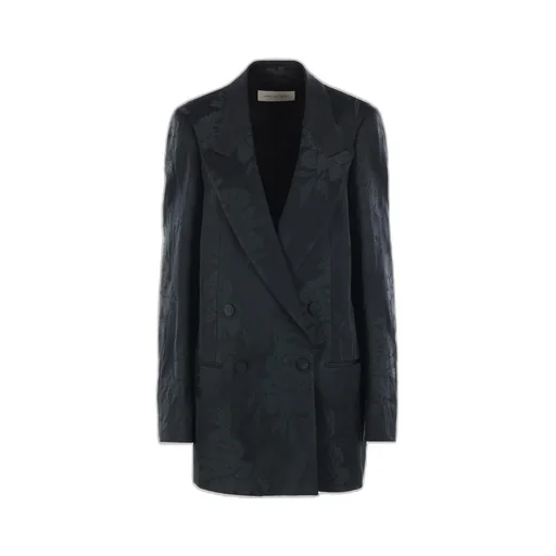 Blink Double-Breasted Jacket In Jacquard