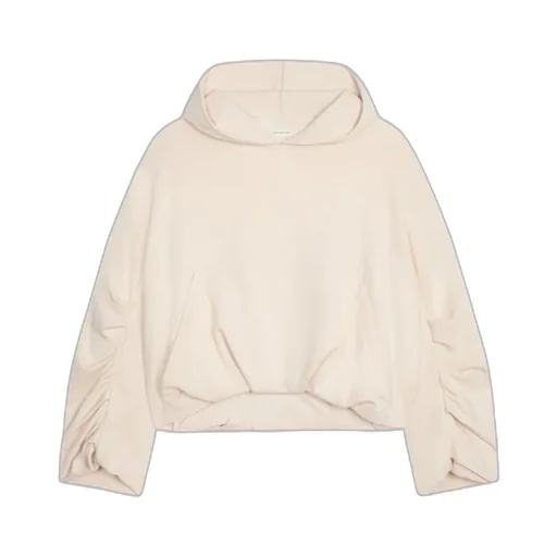 Dries Van Noten Long-Sleeved Draped Hoodie
