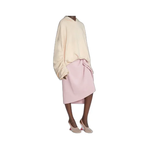 Dries Van Noten Long-Sleeved Draped Hoodie