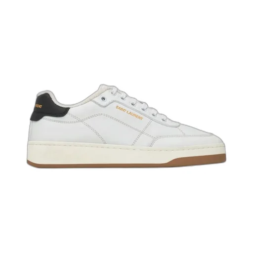 Saint Laurent Sl/61 Round Toe Lace-Up Sneakers
