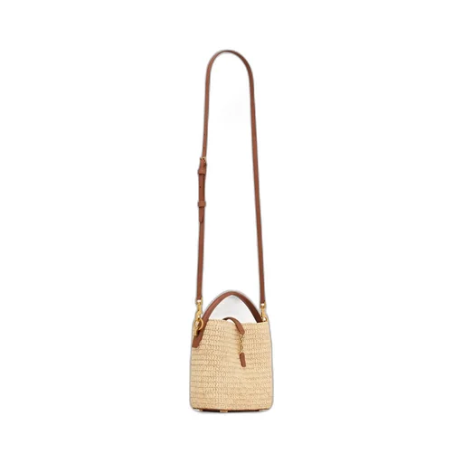 Saint Laurent Le 37 Logo Plaque Mini Tote Bag
