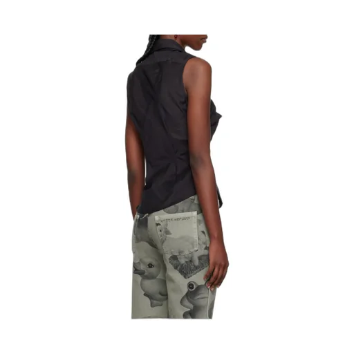 Vivienne Westwood Orb Embroidered Drunknen Shirt
