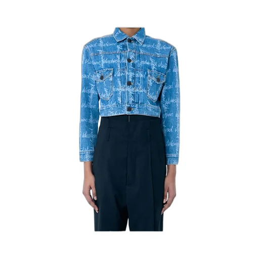 Vivienne Westwood Marlene Cropped Denim Jacket