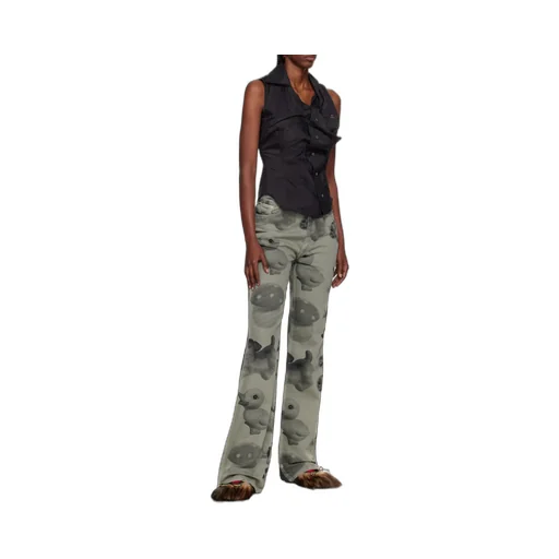 Vivienne Westwood Orb Embroidered Drunknen Shirt