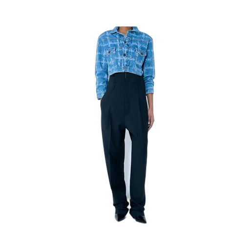 Vivienne Westwood Marlene Cropped Denim Jacket