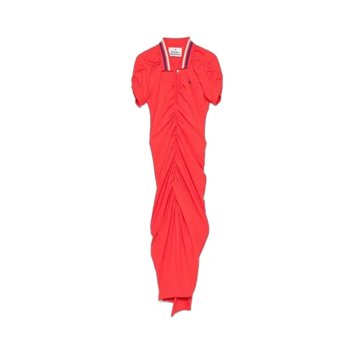 Vivienne Westwood Pulling Ruched Midi Dress