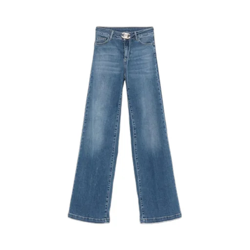 Liu Jo Belted Flared Jeans