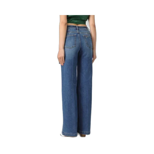Liu Jo Belted Flared Jeans
