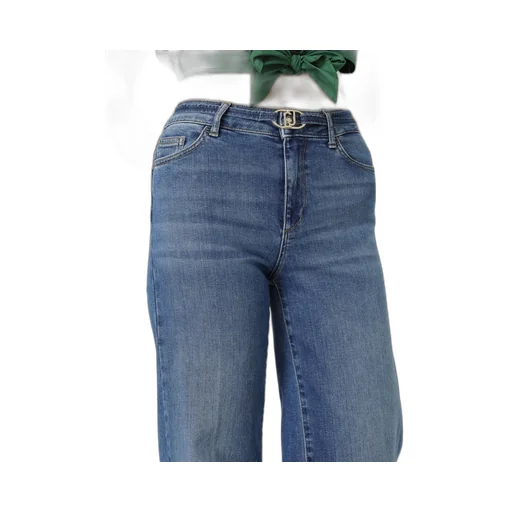 Liu Jo Belted Flared Jeans