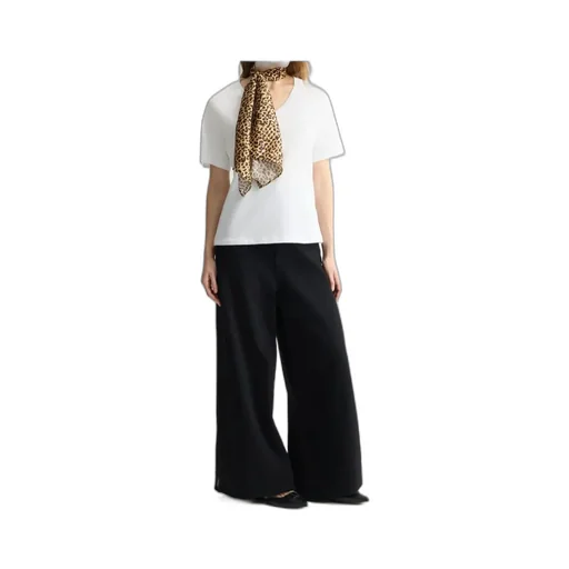 Liu Jo Foulard Printed Detailed T-Shirt