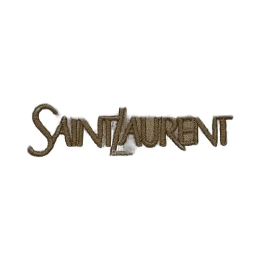 Saint Laurent Logo Embroidered Drawstring Hoodie