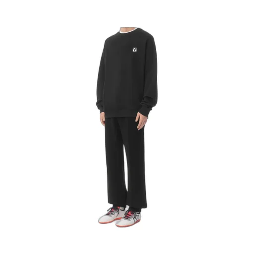 Valentino Logo Embroidered Crewneck Sweatshirt