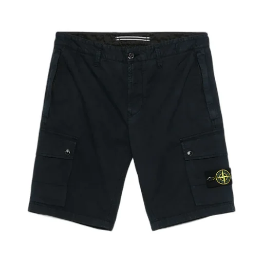 Stone Island Compass Patch Bermuda Shorts