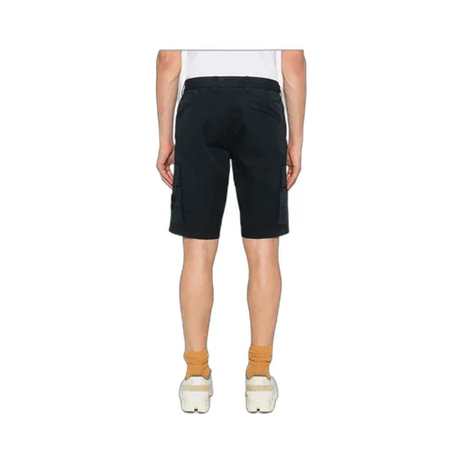 Stone Island Compass Patch Bermuda Shorts